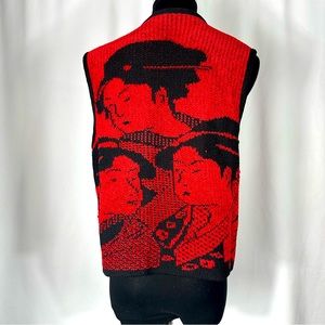 *VINTAGE* FERN WAYNE VEST